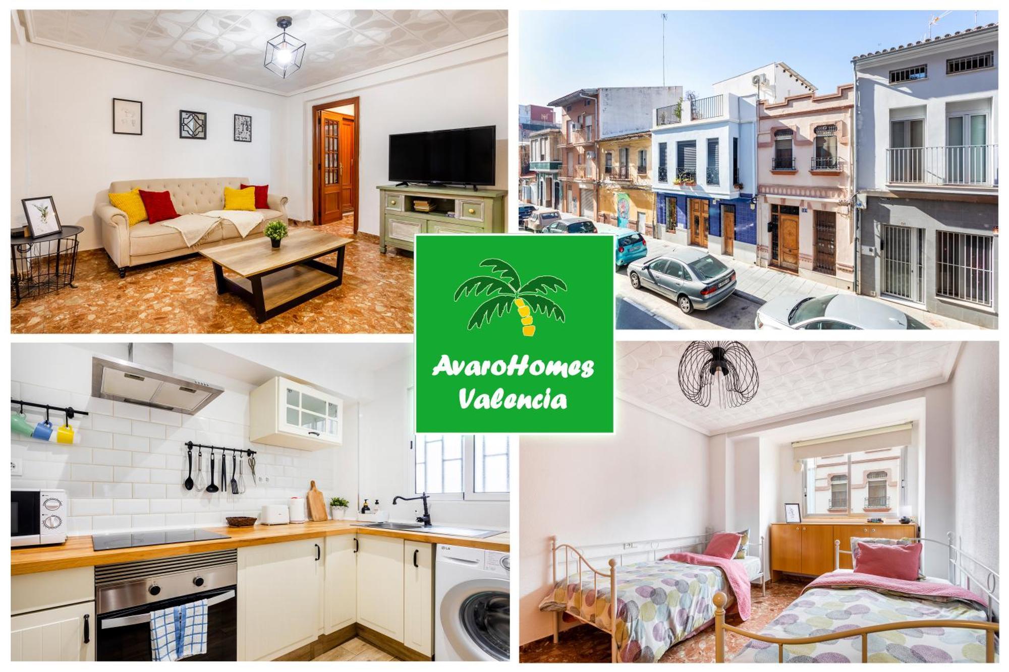 Big Apartment At Beach With Terrace Valencia Exterior foto