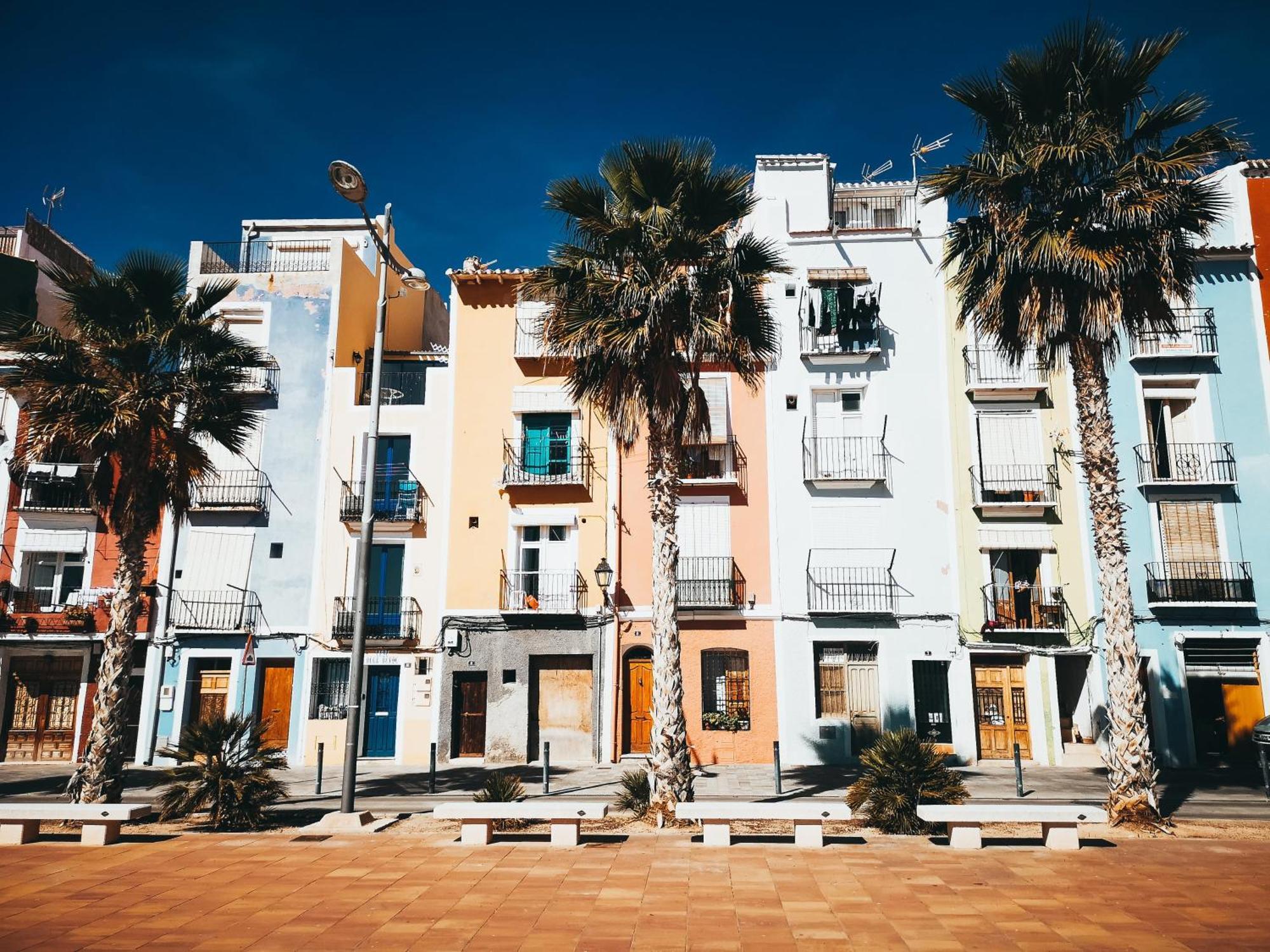 Big Apartment At Beach With Terrace Valencia Exterior foto