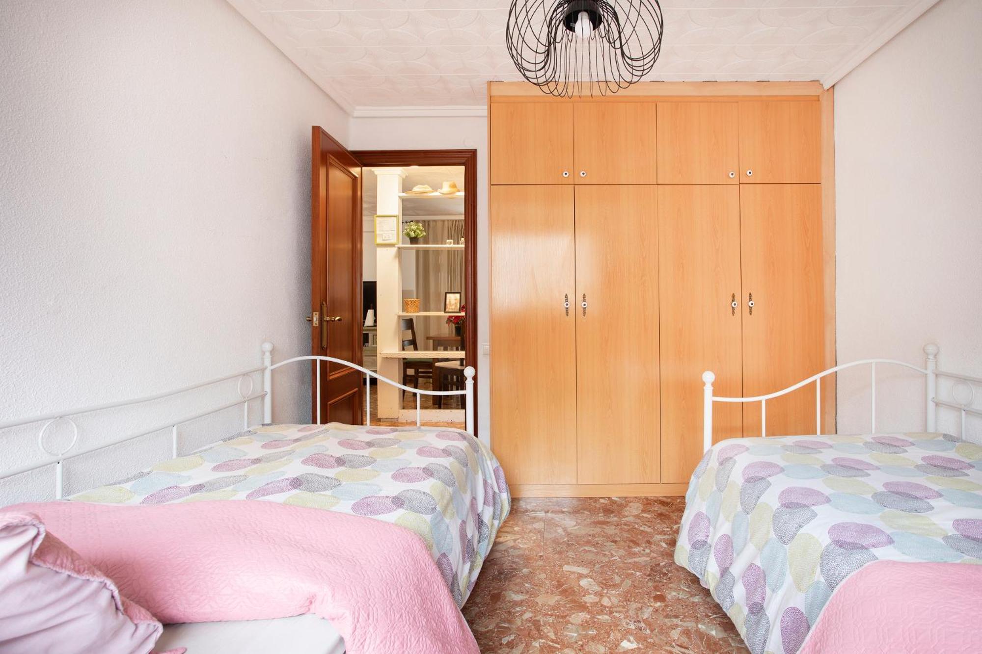 Big Apartment At Beach With Terrace Valencia Exterior foto