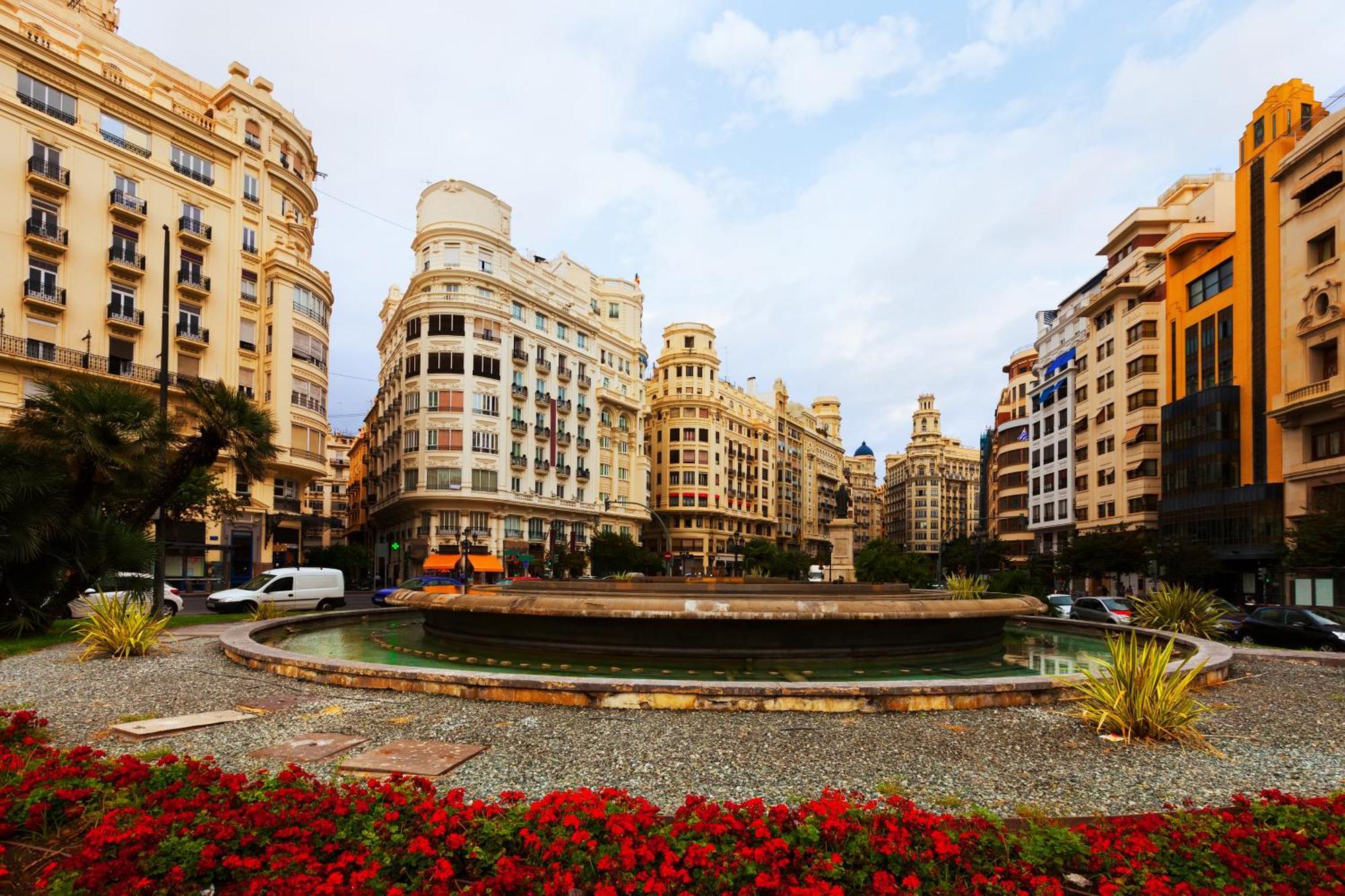 Big Apartment At Beach With Terrace Valencia Exterior foto